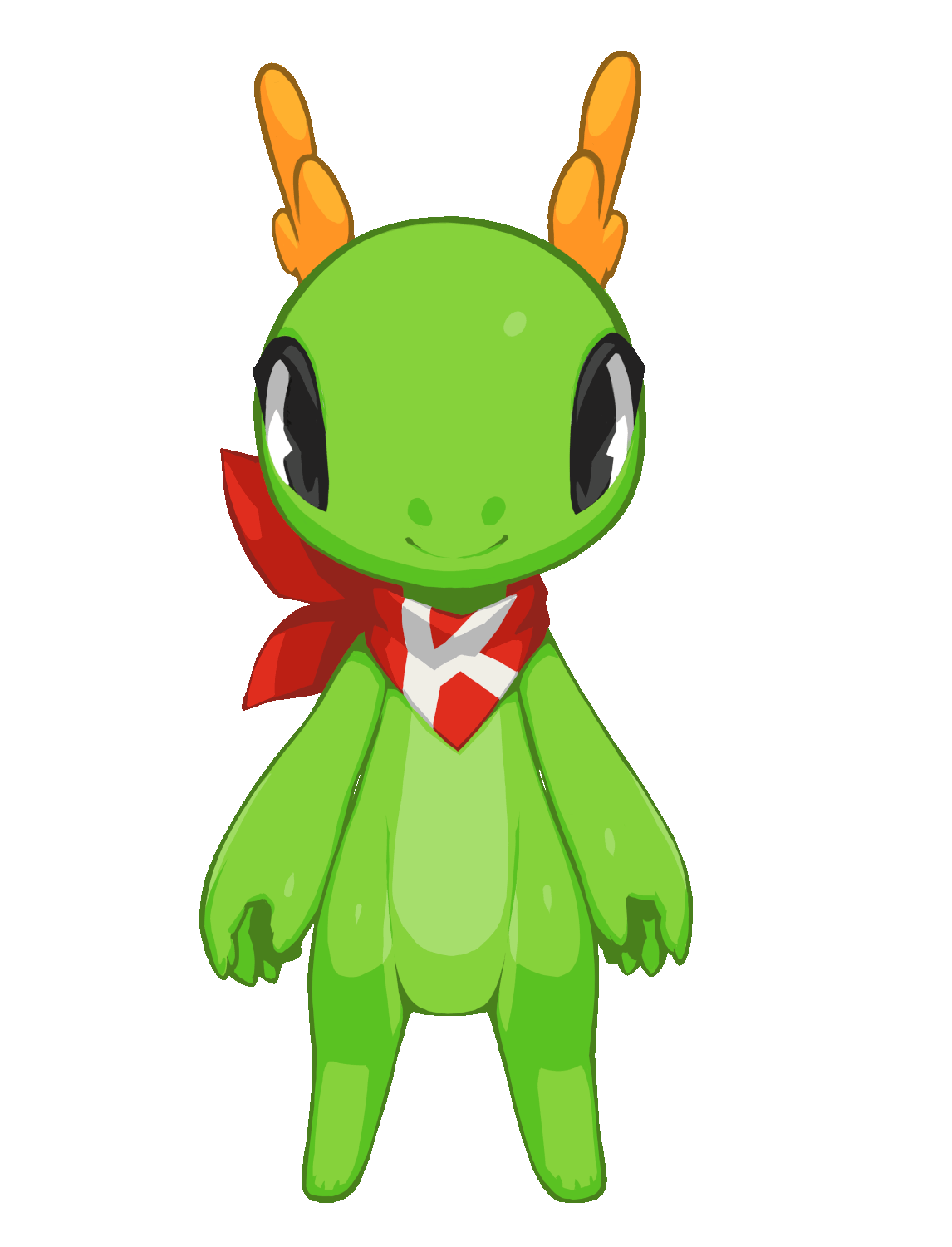 Rotating Konqi reference