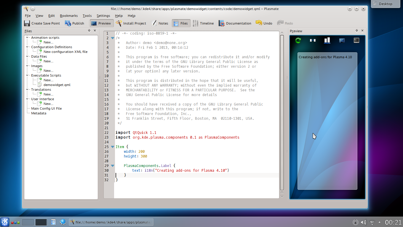 Plasmate forms the heart of the Plasma SDK