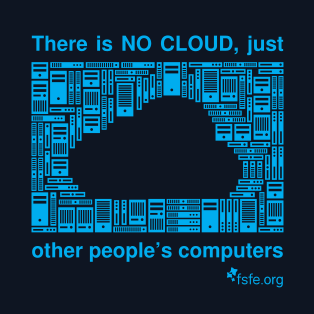 No hi ha núvol, només ordinadors d'altres persones