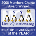 LinuxQuestions Award
2008