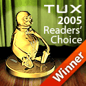 TUX 2005 Readers&rsquo; Choice
Award