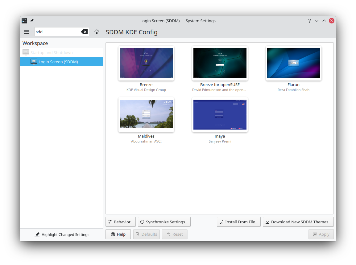 Nové KCM Používateľ