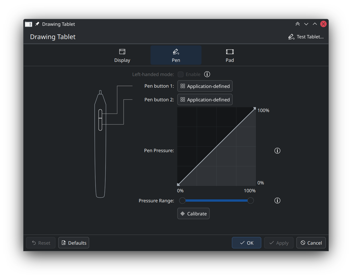 Plasma makes it easy to configure your stylus buttons